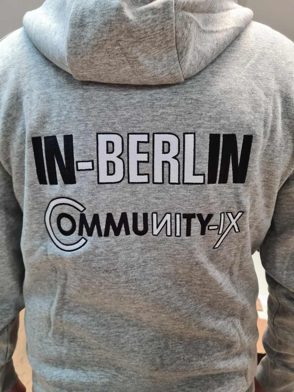 Hoodie von hinten